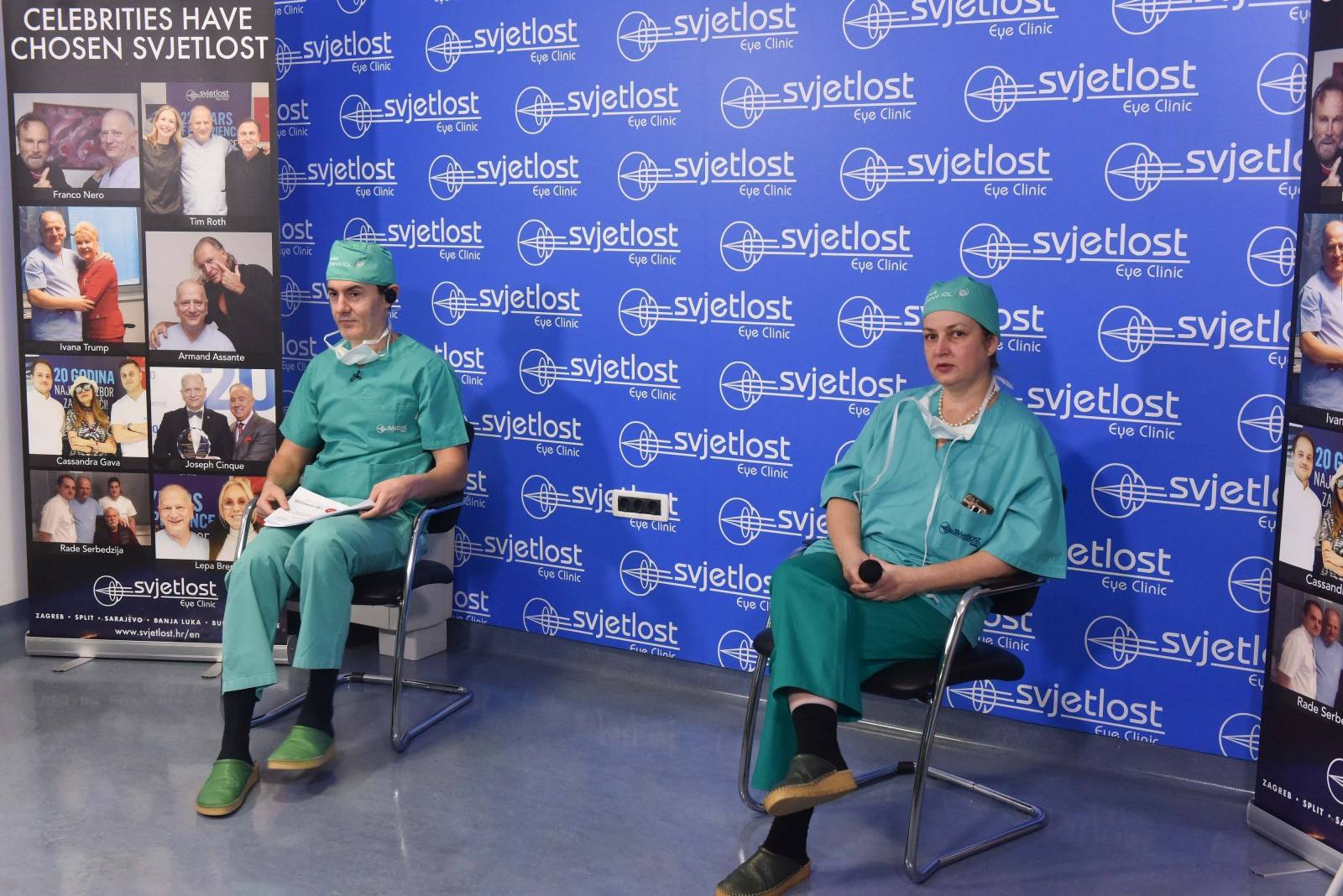 Nikica Gabrić predstavio nova tehnološka istraživanja i izveo 6 oftamoloških zahvata u 2 sata