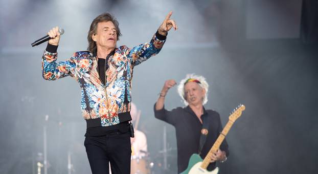 Rolling Stones concert in Stuttgart