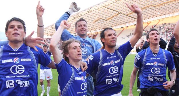 ARHIVA - Split: Modri u dva susreta nadja&ccaron;ali Hajduk u finalu te osvojili 9. naslov u Kupu 