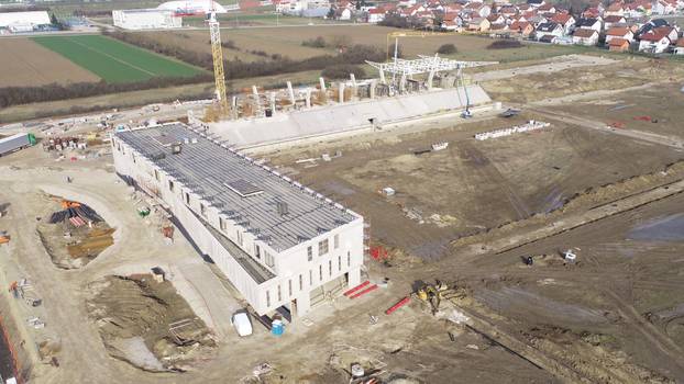 FOTO Pogledajte kako raste novi dom 'vatrenih' u Gorici!