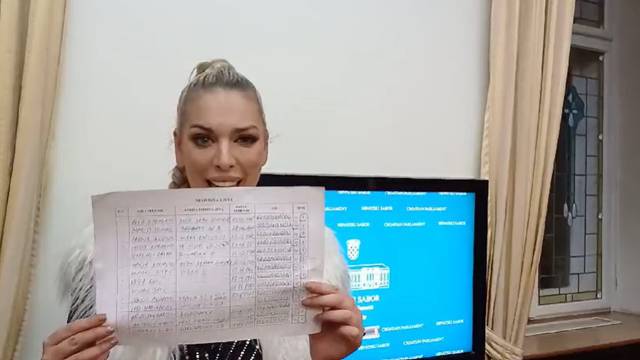 VIDEO Ava Karabatić naišla na problem: 'Fali mi 50 glasova na izbornoj listi, pod stresom sam!'