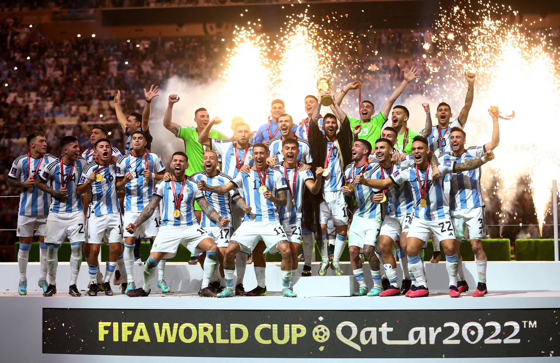 FILE PHOTO: FIFA World Cup Qatar 2022 - Final - Argentina v France