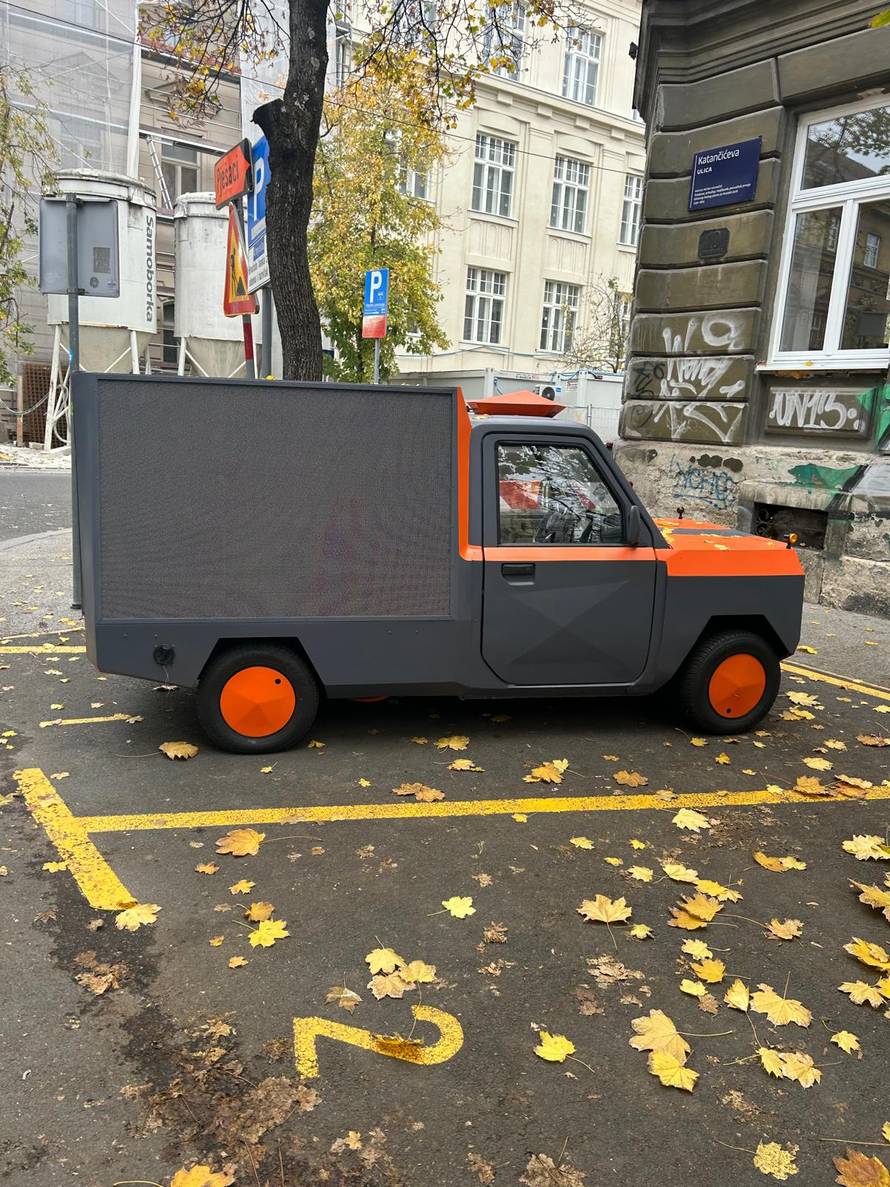 FOTO Zagrepčanin je snimio misteriozno vozilo: 'Nisam ovo još vidio!' Evo o čemu se radi