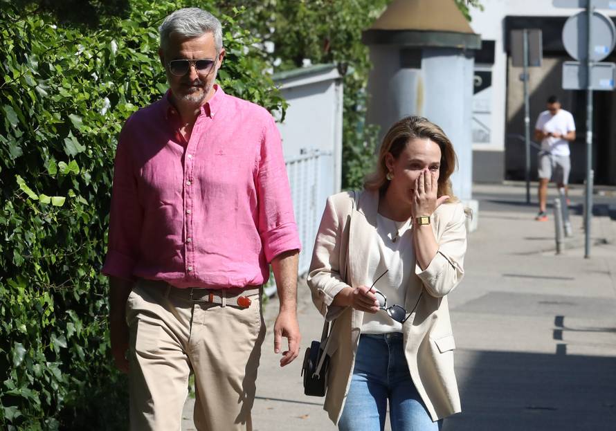 Zagreb: Kandidatkinja za gradonačelnicu Marija Selak Raspudić glasovala u drugom krugu lokalnih izbora