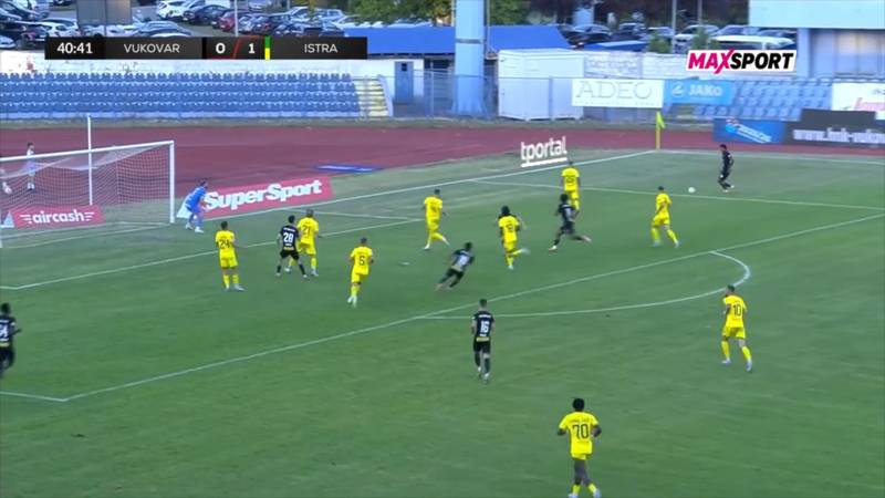 VIDEO Pogledajte prvi gol Vukovaraca u HNL-u ove sezone! Lončar sjajno pogodio za Istru