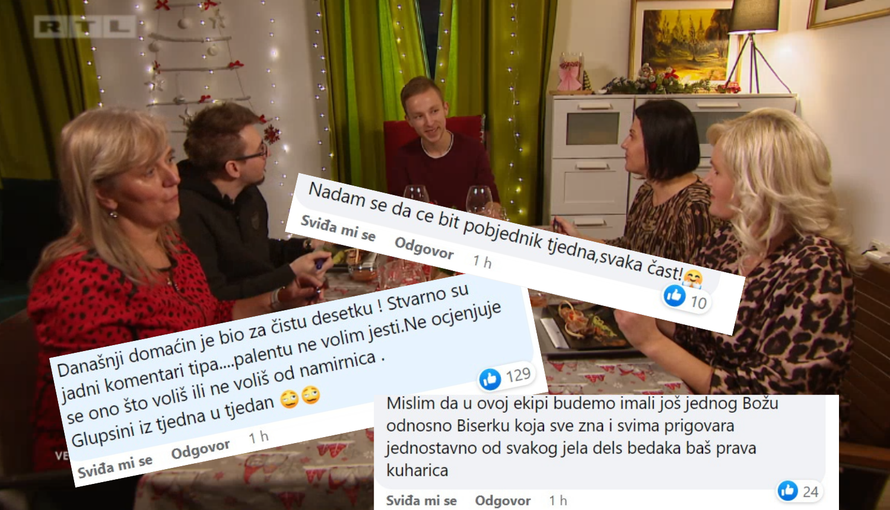 Publika brani mladog kuhara, a kritizira goste: 'Biserki smeta sve, a Zvonimir je nepristojan!'