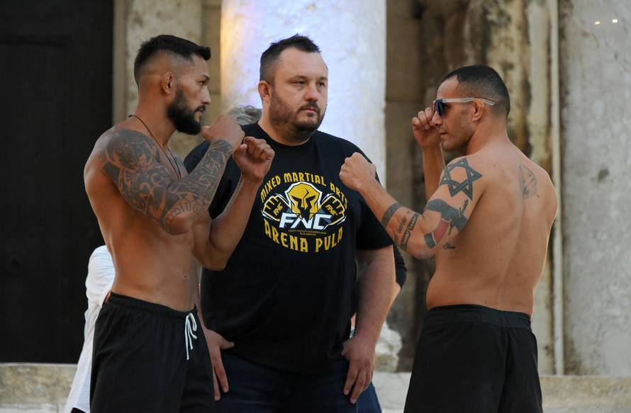 Pula: Službeno vaganje za MMA spektakl u pulskoj Areni - FNC 7