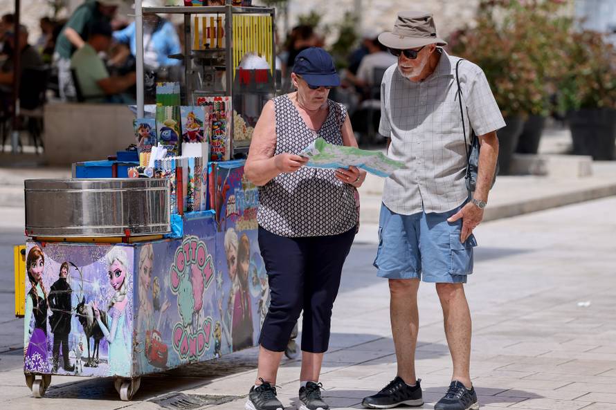 Zadar: Subotnje prijepodne u centru grada