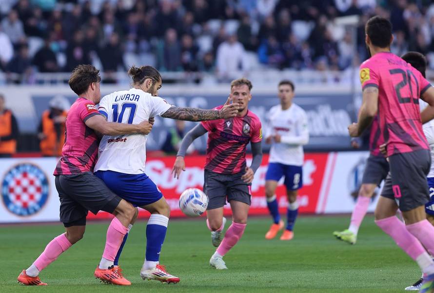 Split: HNK Hajduk i NK Lokomotiva u utakmici 29. kola Prve HNL