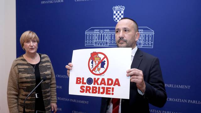 Zagreb: Hrvoje ZekanoviÄ s RuÅ¾om TomaÅ¡iÄ traÅ¾i blokadu pregovora sa Srbijom o ulasku u EU