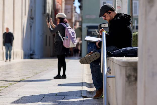 Lijepo i sunčano vrijeme u Zadru