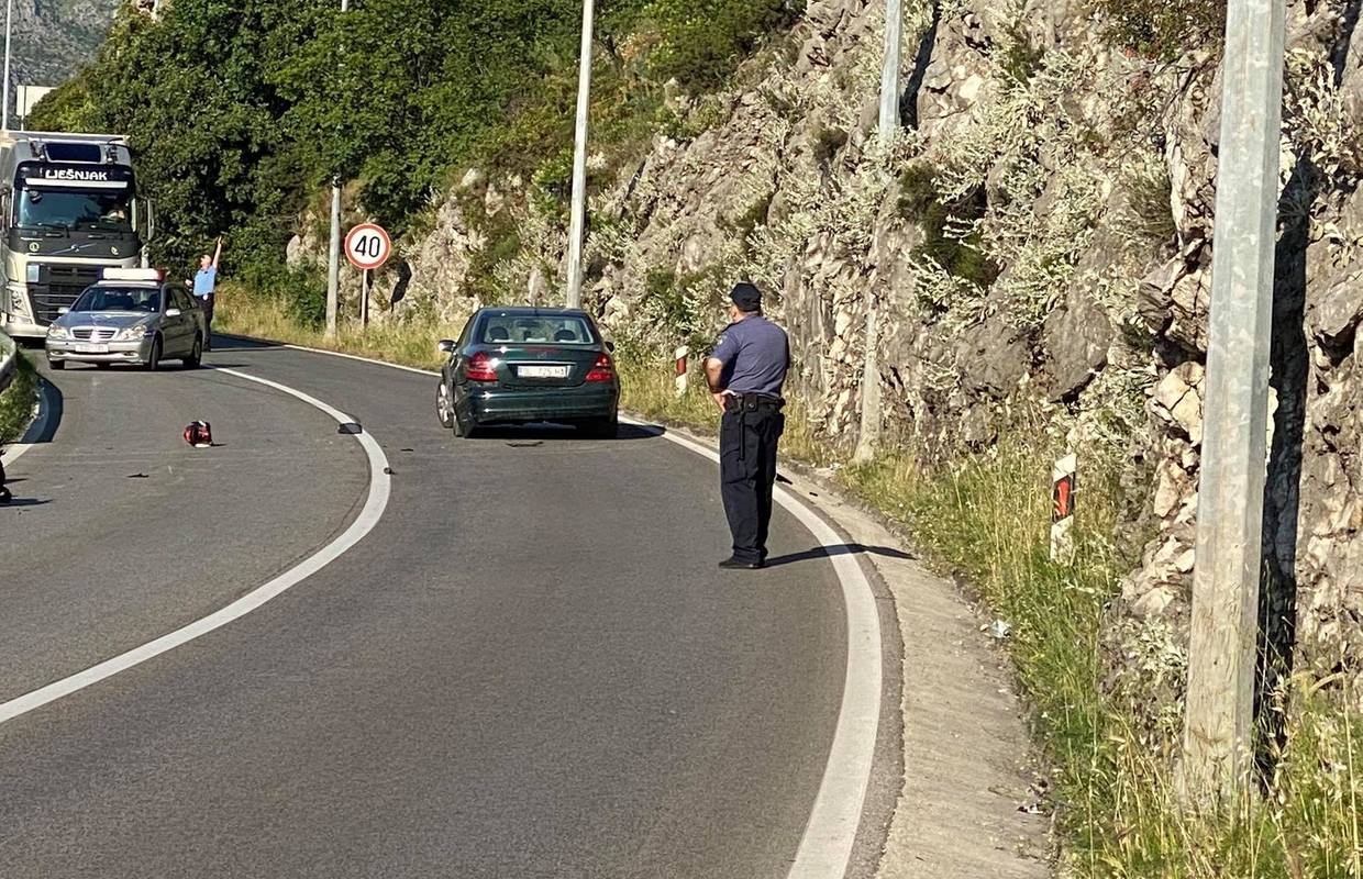Nakon sudara s automobilom u Dubrovniku poginuo motociklist