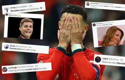 Ronaldo plakao, Twitter slavio: 'Ne mogu se prestati smijati...' A onda je uslijedio preokret...