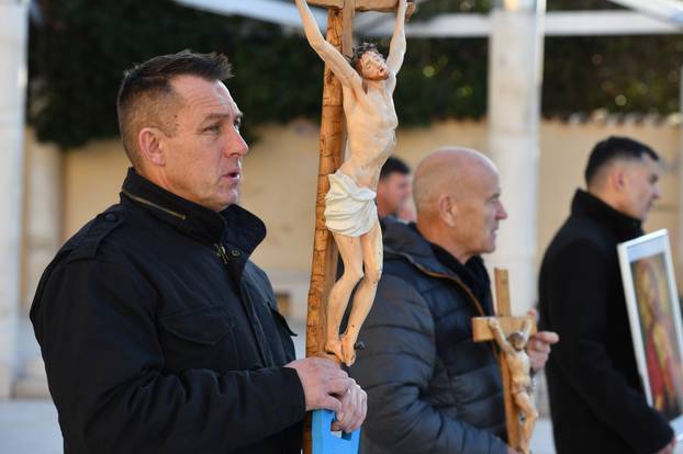 Šibenik: Muška molitva krunice svake prve subote u mjesecu