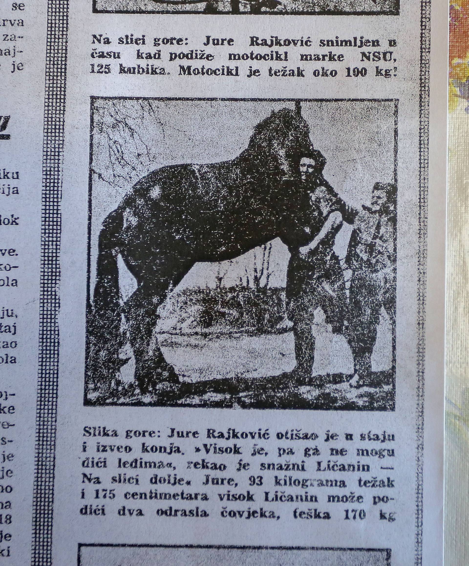 'Moj je deda dizao konje od 600 kilograma kao da su igračke'