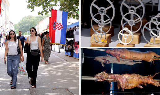 FOTO Sve je spremno za Sinjsku alku: 'Ne&scaron;to je manje svita zbog ki&scaron;e, ali grad &cacute;e &zcaron;ivnut popodne'