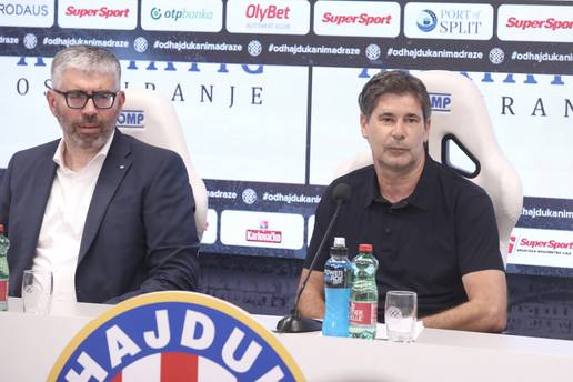 Vučević predstavio nove ljude u Hajduku, stižu i iz Barcelone: 'Čeka nas godina stabilizacije'