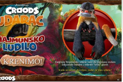 Novo na 24junioru: Zabavite se uz nove igrice iz filma Croods!