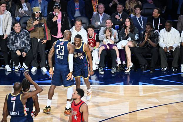 FOTO Poznati na NBA all staru: Kraljevski par privukao poglede