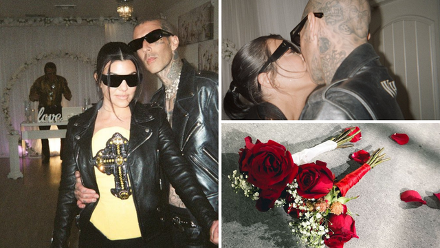 Kourtney Kardashian podijelila fotografije s vjenčanja u Las Vegasu: U 2 ujutro nakon tekile