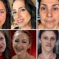 Pogledajte razliku: Kako žene izgledaju bez šminke i sa njom