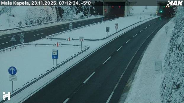 HAK: Snijeg ne pada, autoceste su očišćene. Upozorenje za ove dijelove Hrvatske