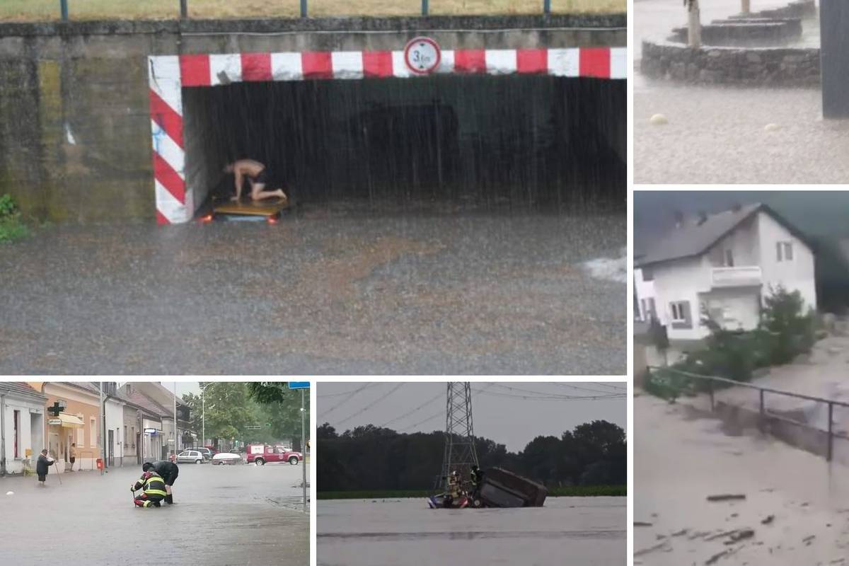 Jake kiše poharale su istočni dio Hrvatske, BiH, zapad Europe: Za danas su  izdali više upozorenja