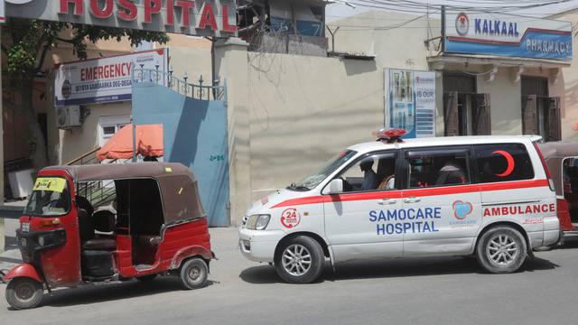 Al Shabaab Islamist militant attack on Villa Rose hotel in Mogadishu