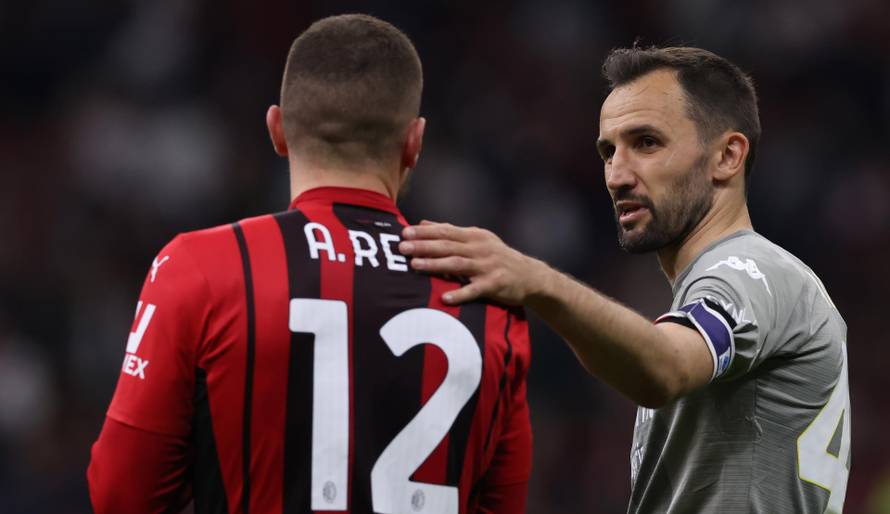 AC Milan v Genoa - Serie A - Giuseppe Meazza