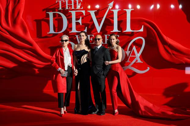 European premiere of "The Devil Wears Prada 2", in London