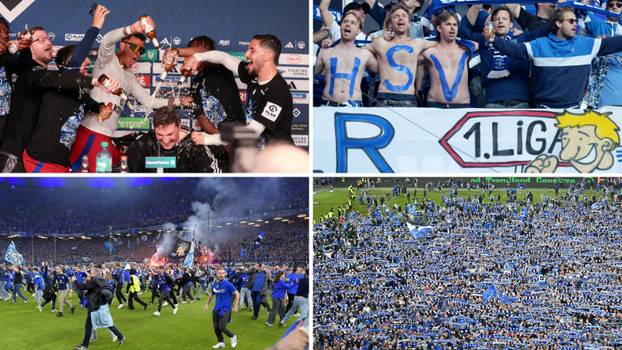 FOTO Hamburger SV vratio se u Bundesligu nakon 7 godina. Evo kako su navijači to proslavili