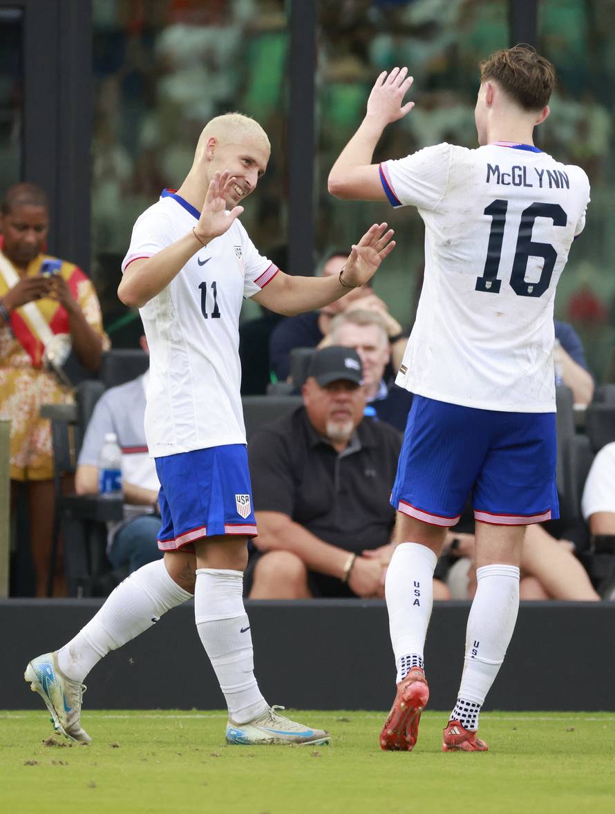 Soccer: International Friendly-Venezuela at USA