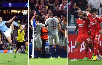 Večer iznenađenja: Salzburg je otkinuo bod i Chelseaju, Benfica srušila Juve, a Haaland 'bivše'