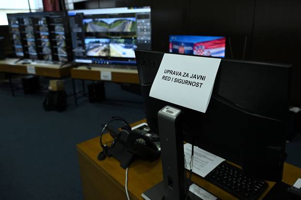 Zagreb: Obilazak Stožera za provedbu mjera sigurnosti povodom održavanja koncerta glazbenika Marka Perkovića Thompsona na prostoru Hipodroma