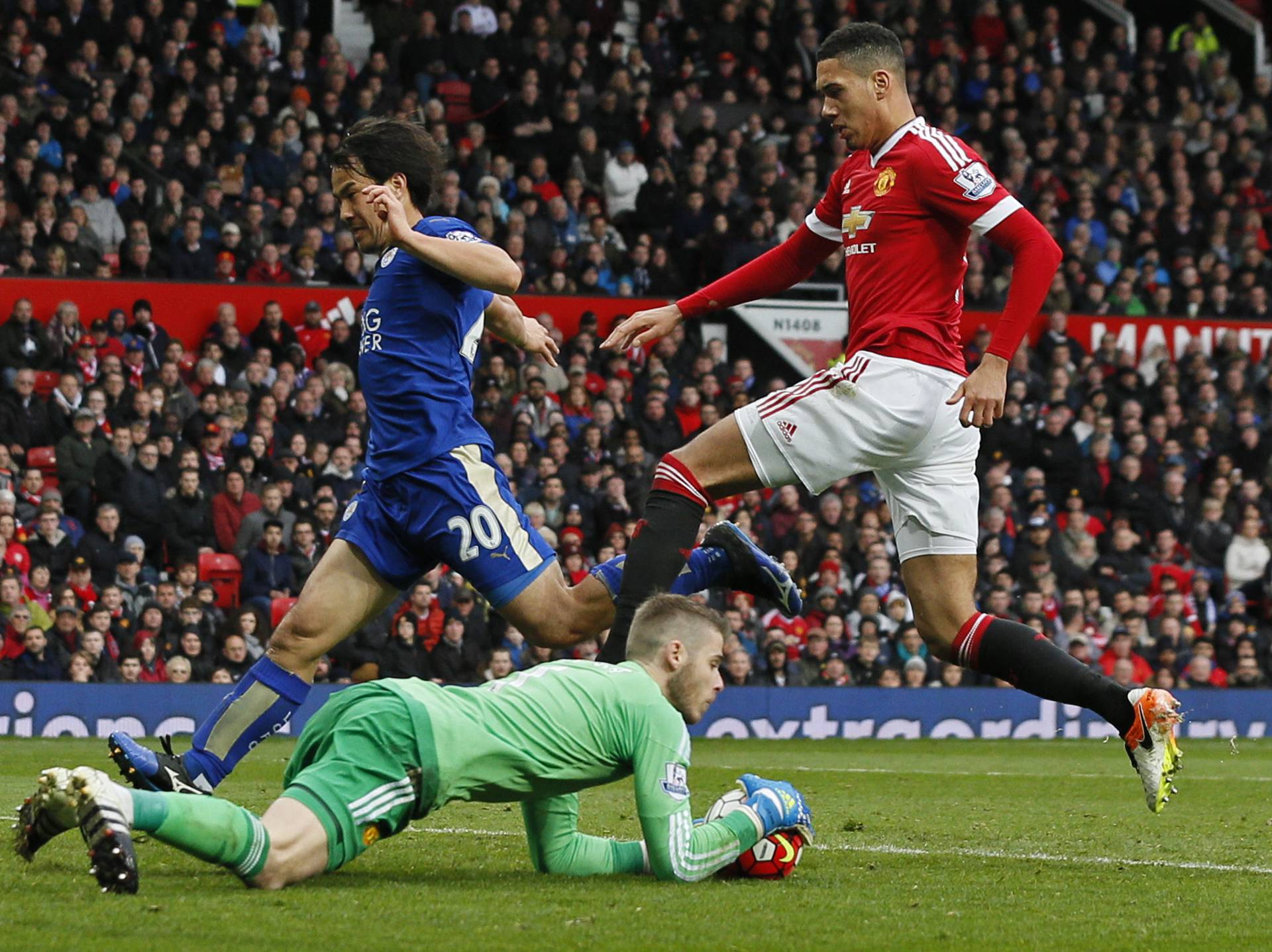 Manchester United v Leicester City - Barclays Premier League