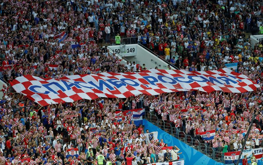 World Cup - Semi Final -  Croatia v England