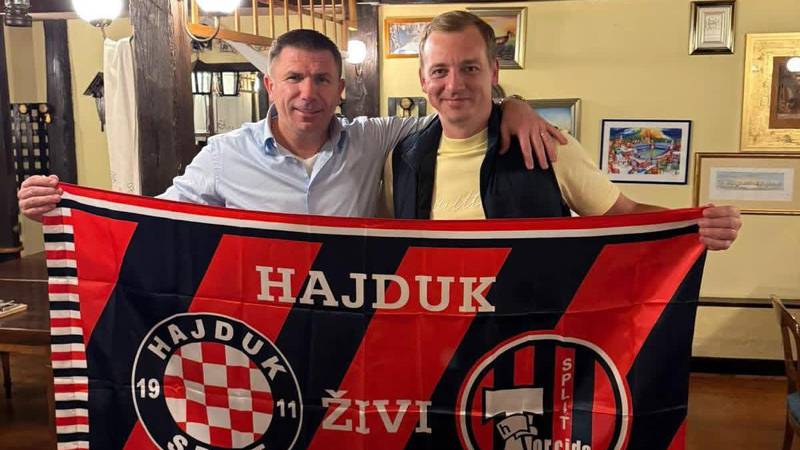 Kriptomilijarder sa zastavom Hajduka: 'Uskoro u Splitu...'