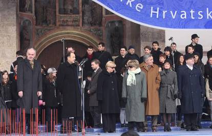 Na generalnoj probi novog predsjednika glumila žena