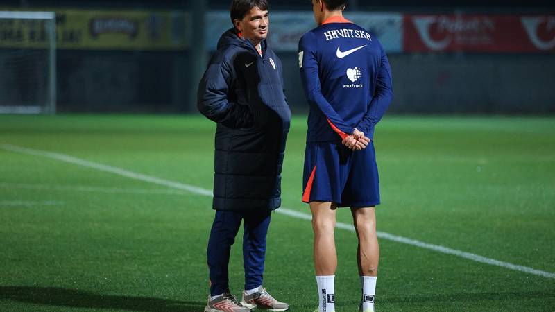 FOTO Izbornik obavio poseban razgovor s Musom. Pandur stao među vratnice u 'svojoj' Rijeci