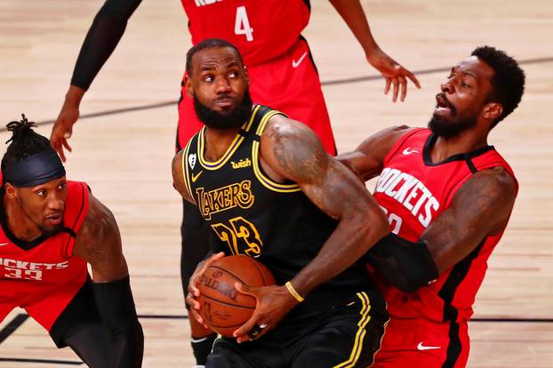 NBA: Playoffs-Houston Rockets at Los Angeles Lakers