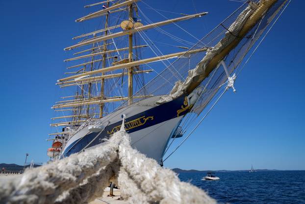 Zadar: Jedrenjak Royal Clipper na Pozdravu suncu