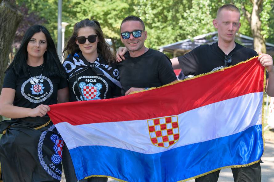 Zagreb: Obožavatelji u fan zoni na Bundeku uoči koncerta