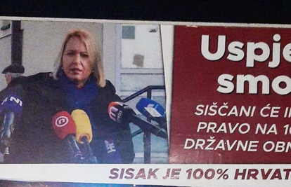 Gradonačelnica Siska ne miruje: Krenula s kampanjom za izbore 25 dana nakon strašnog potresa