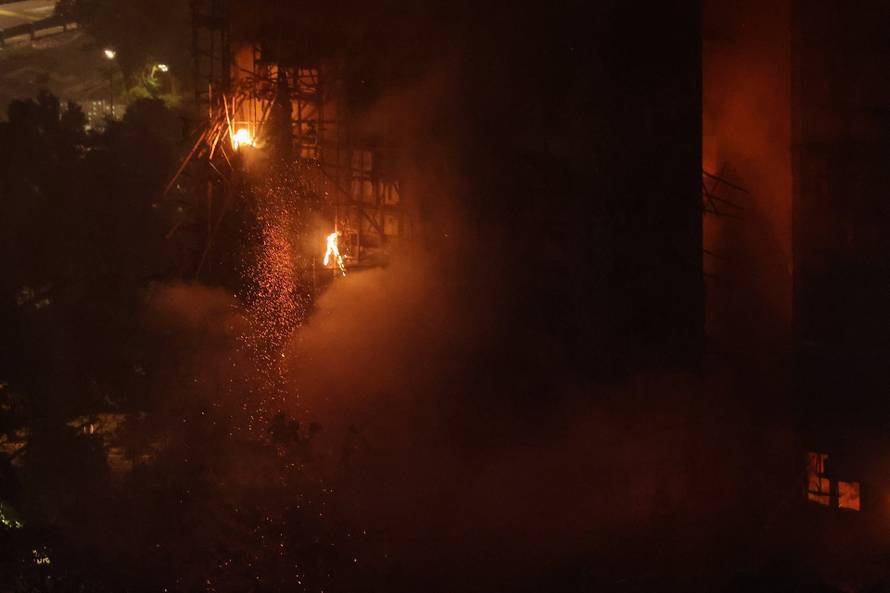 Major fire at Wang Fuk Court housing estate, in Tai Po, Hong Kong