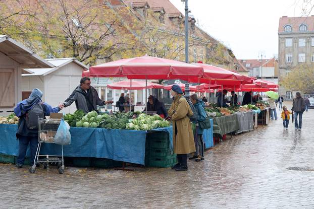 Zagreb: Europski trg je od danas tržnica