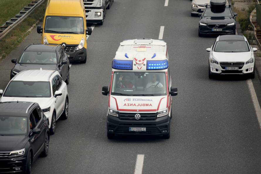 Zagreb: Gužva na obilaznici zbog prometne nesreće