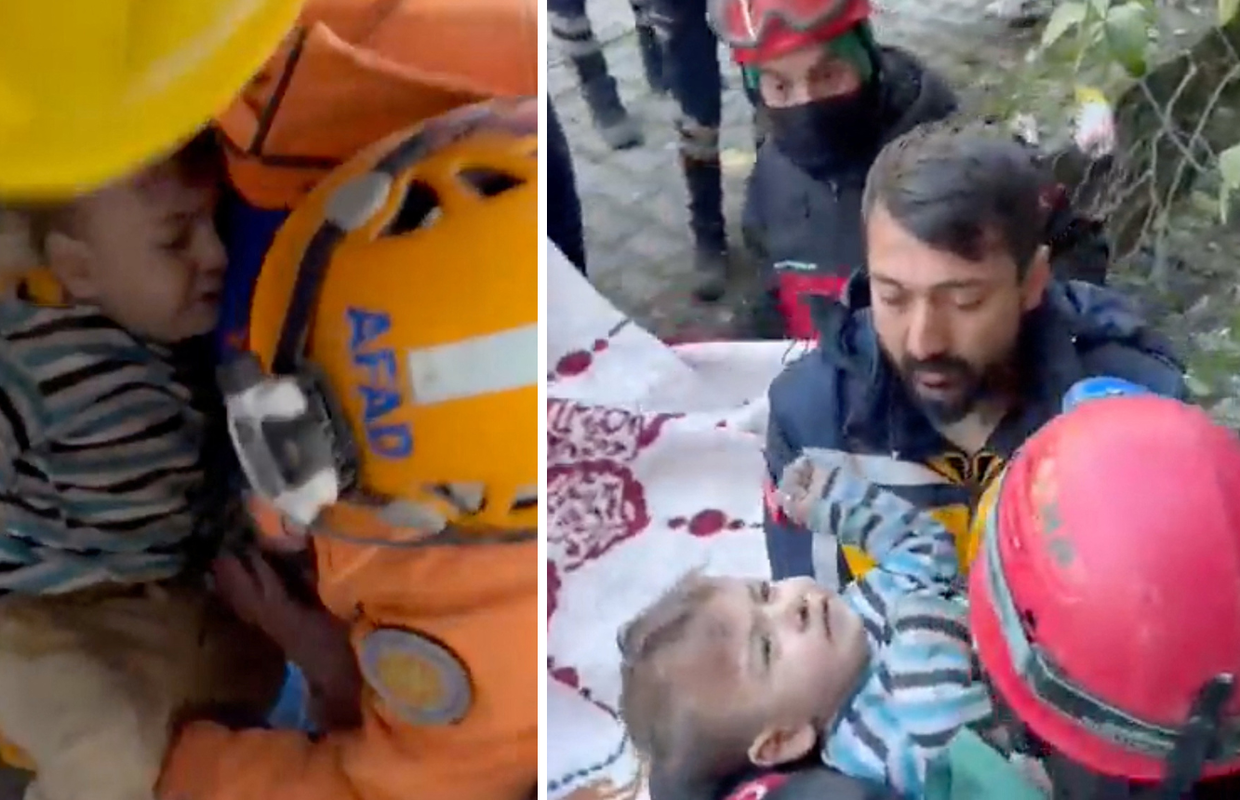 Spasioci iz ruševina u Turskoj izvukli dječaka (2) nakon 79 sati