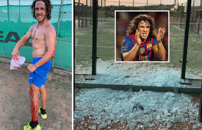 I kad igra tenis, krv do koljena: Ludi penzioner Carles Puyol...