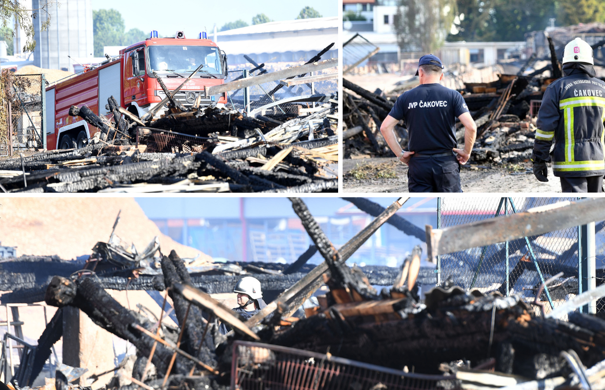 Požar koji je progutao skladište u Čakovcu bio je podmetnut