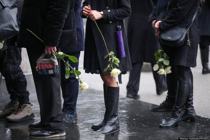 FOTO Posljednji ispraćaj Patrika Cvetka na Mirogoju, oprostili se uz pjesmu 'Vjerujem u anđele'